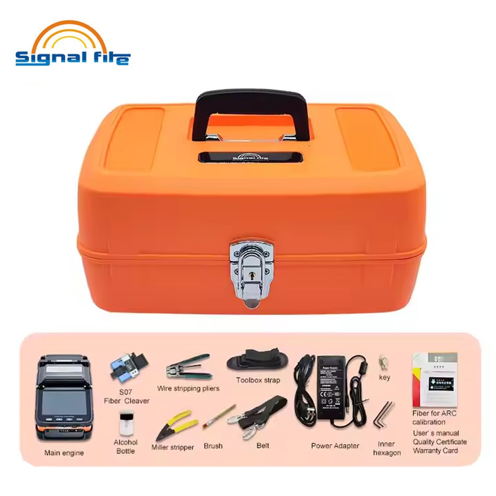 AI-6 AI-6C 4 Motors Fiber Splicing Machine Fusion Splicer Fusion Splicing Machine