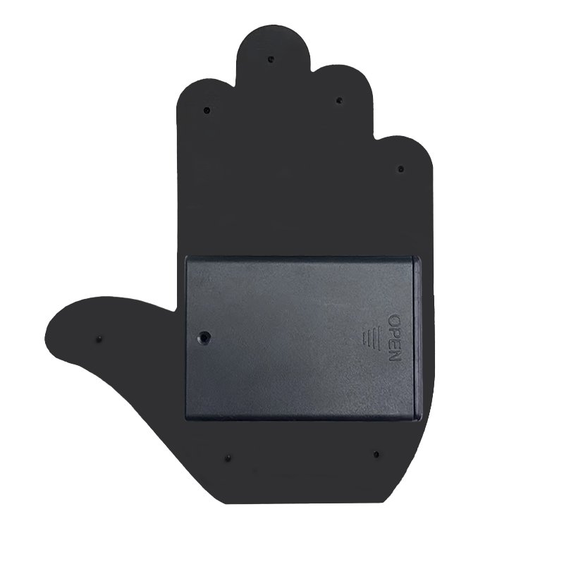 Emotional Sedan Auto Accessories-Hand Gesture LED Finger Light Remote Control Digital Poster SDK Outdoor Use Back Window Sign