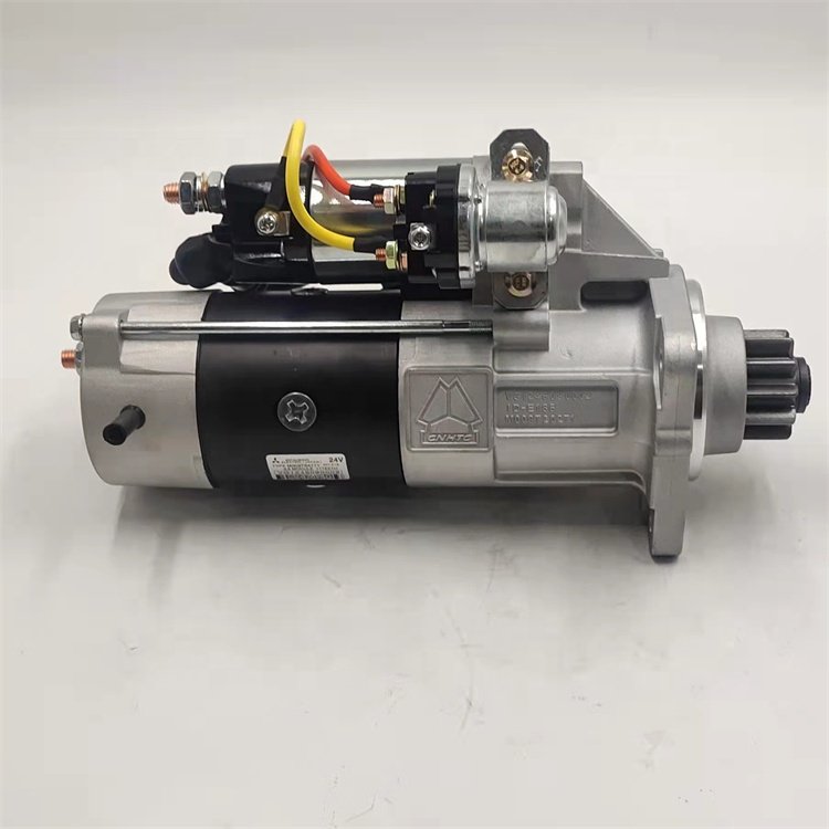 High Quality VG1246090002 Starter for Sinotruk Howo D12 Engine