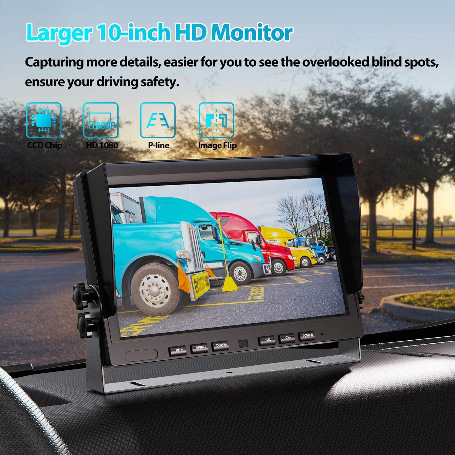 90 Degree IP68 Waterproof Car Infrared Light Night Vision Reverse Backup Camera Universal for Car