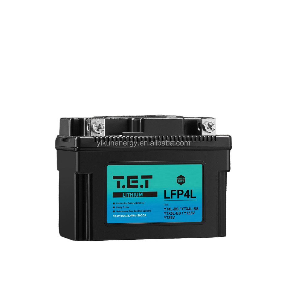 High-Performance 12V Lithium Ion Motorcycle Battery Auto Batteries