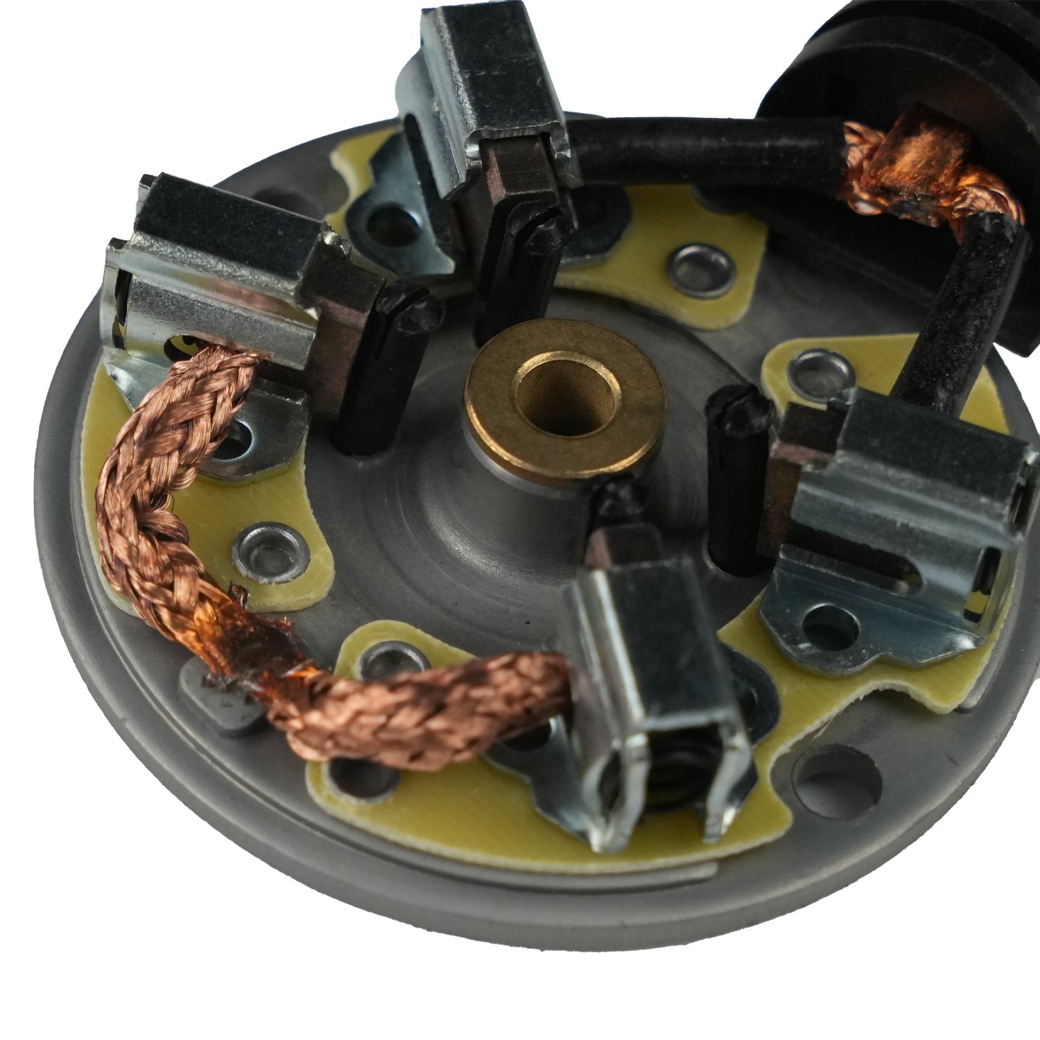 Carbon Brush Holder for Improving Efficiency of Automotive Starter Motor