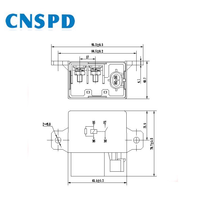 24V 150 AMP TYCO Type Automotive Starter Relay