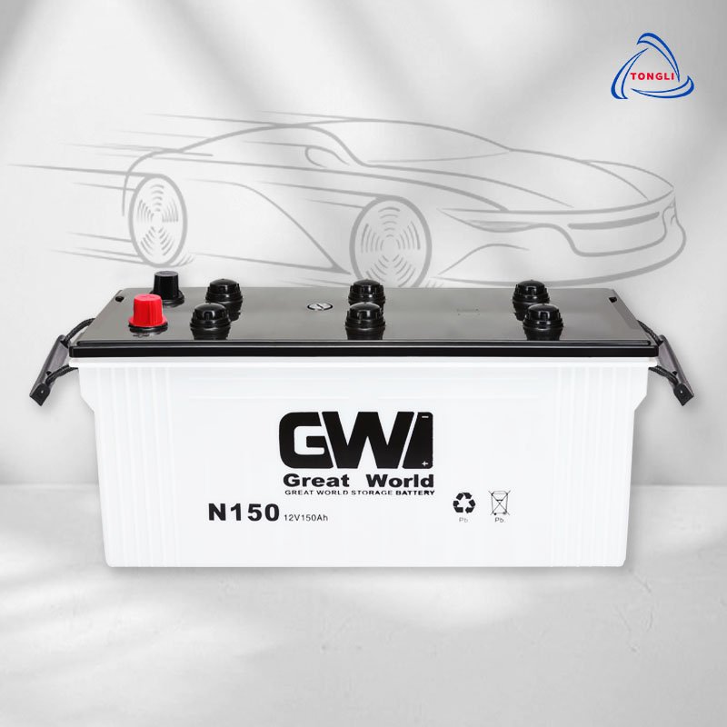 Hybrid Car Battery 100ah Auto Battery for Automobiles and Motorcycles Golf Model by Chinese Manufacturer