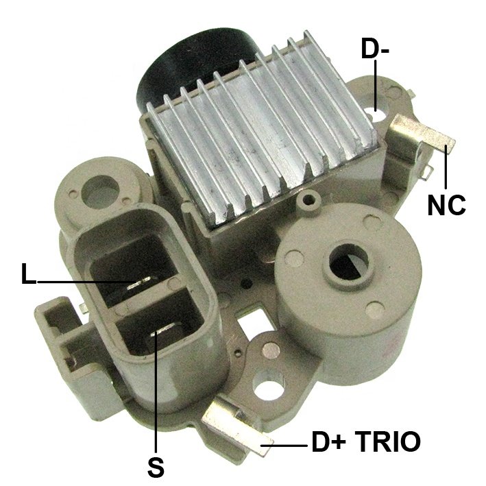 Voltage Regulator for Alternator, Regulador De Voltaje, GA419, 6677489; Mando: TA500C09001, Transpo: IY903