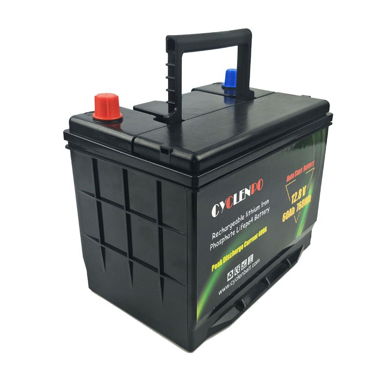 Lifepo4 Auto Start 12v 60ah Lithium Ion Automotive Car Batteries