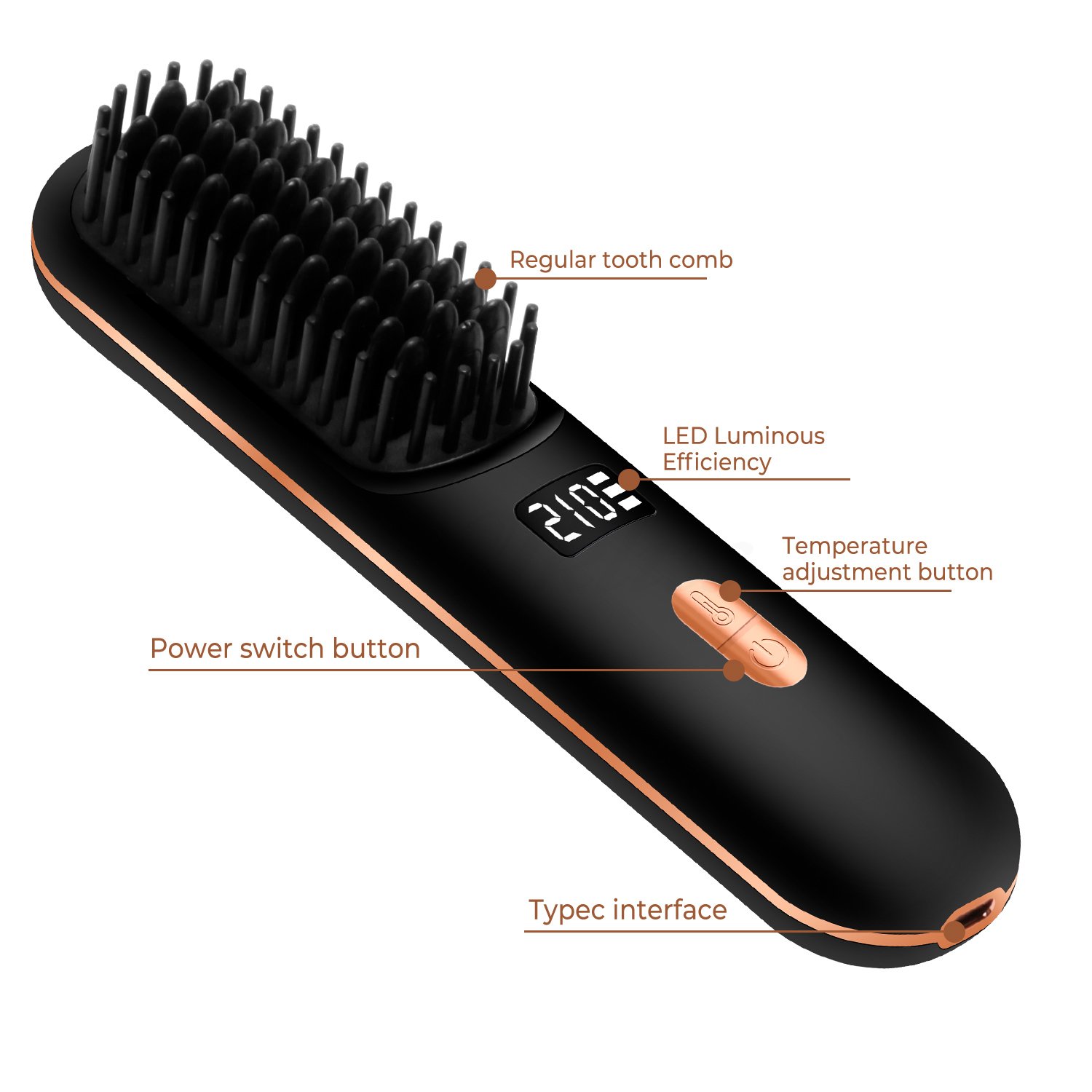 Usb New Arrival Custom Colors Portable Rechargeable Cordless Wireless Stylish Mobile Hair Iron Mini Straightener