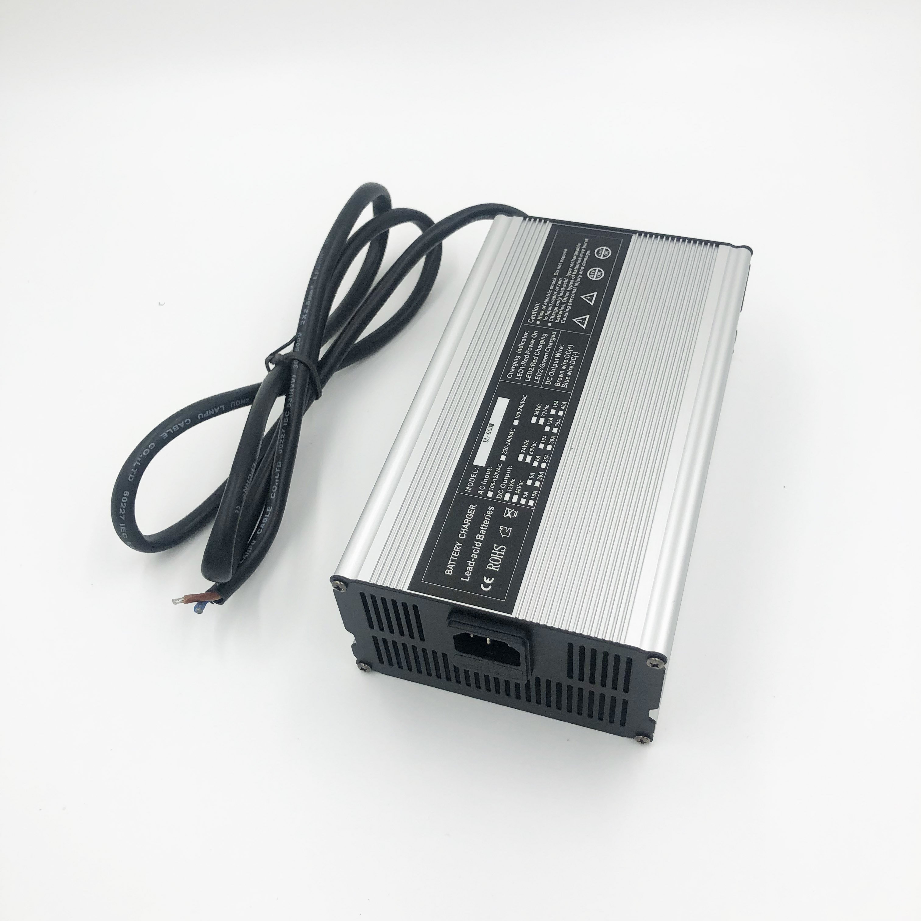 900W Li-ion Lifepo4 12v 24V 48V 60V Sweeper On-board Fast Battery Charger Fork Lift Charger