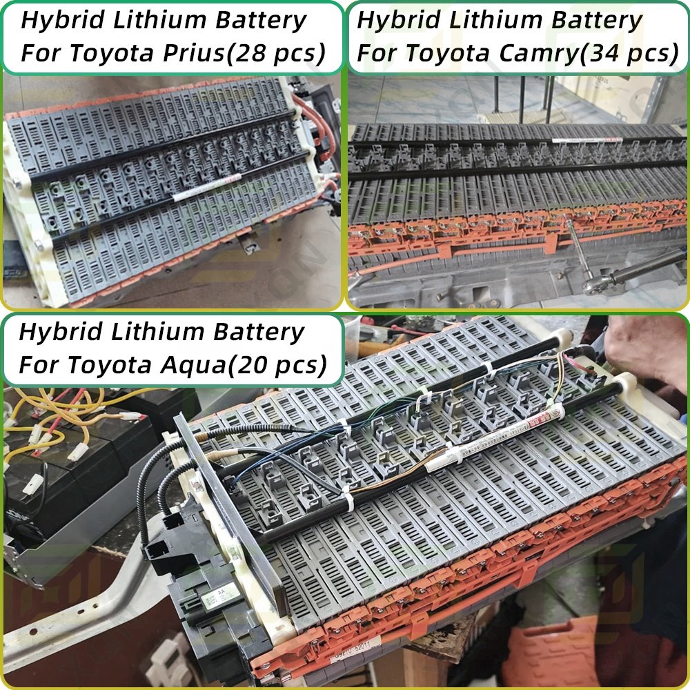 20 28 30 34 40 Pieces Auto New Premium Lithium Ion Hybrid Car Battery Replacement for Toyota Aqua Prius Camry Noah Esquire Lexus