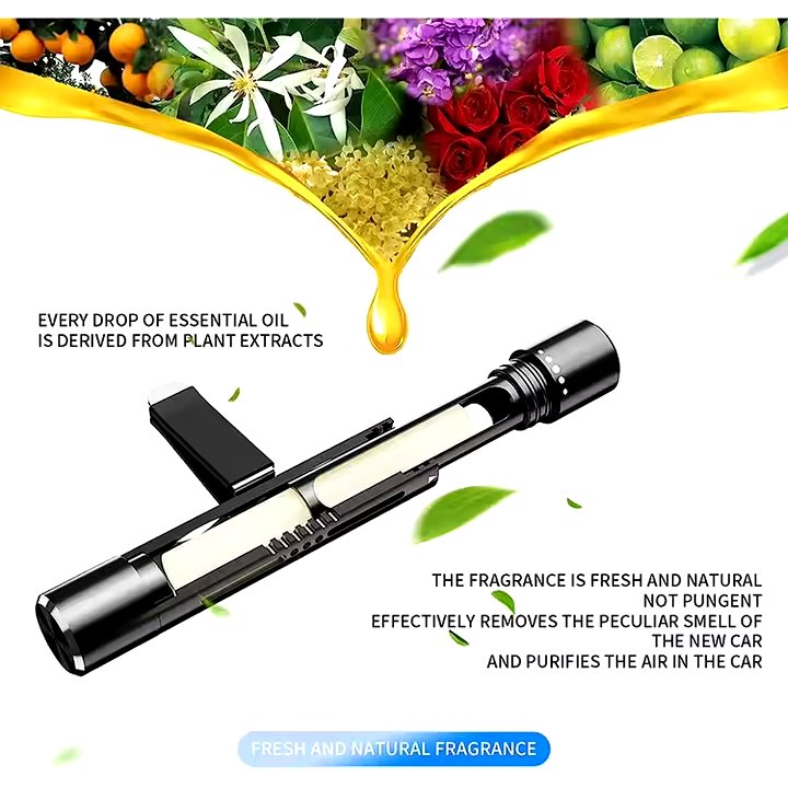 Italian Car air Outlet Perfume Ornaments Car air Conditioning Aromatherapy Clip Metal Decorative Supplies Aromatherapy Stick