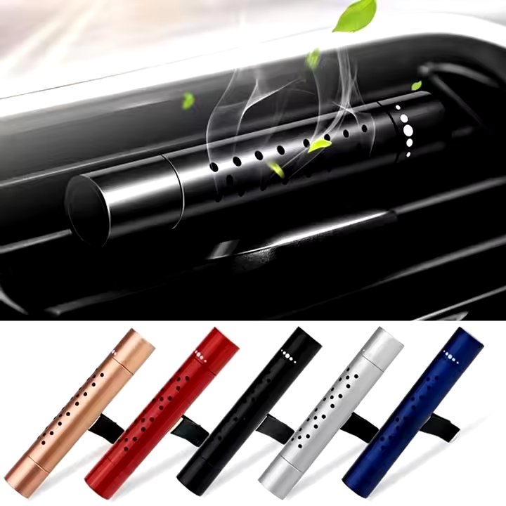 Italian Car air Outlet Perfume Ornaments Car air Conditioning Aromatherapy Clip Metal Decorative Supplies Aromatherapy Stick