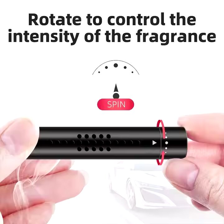 Italian Car air Outlet Perfume Ornaments Car air Conditioning Aromatherapy Clip Metal Decorative Supplies Aromatherapy Stick