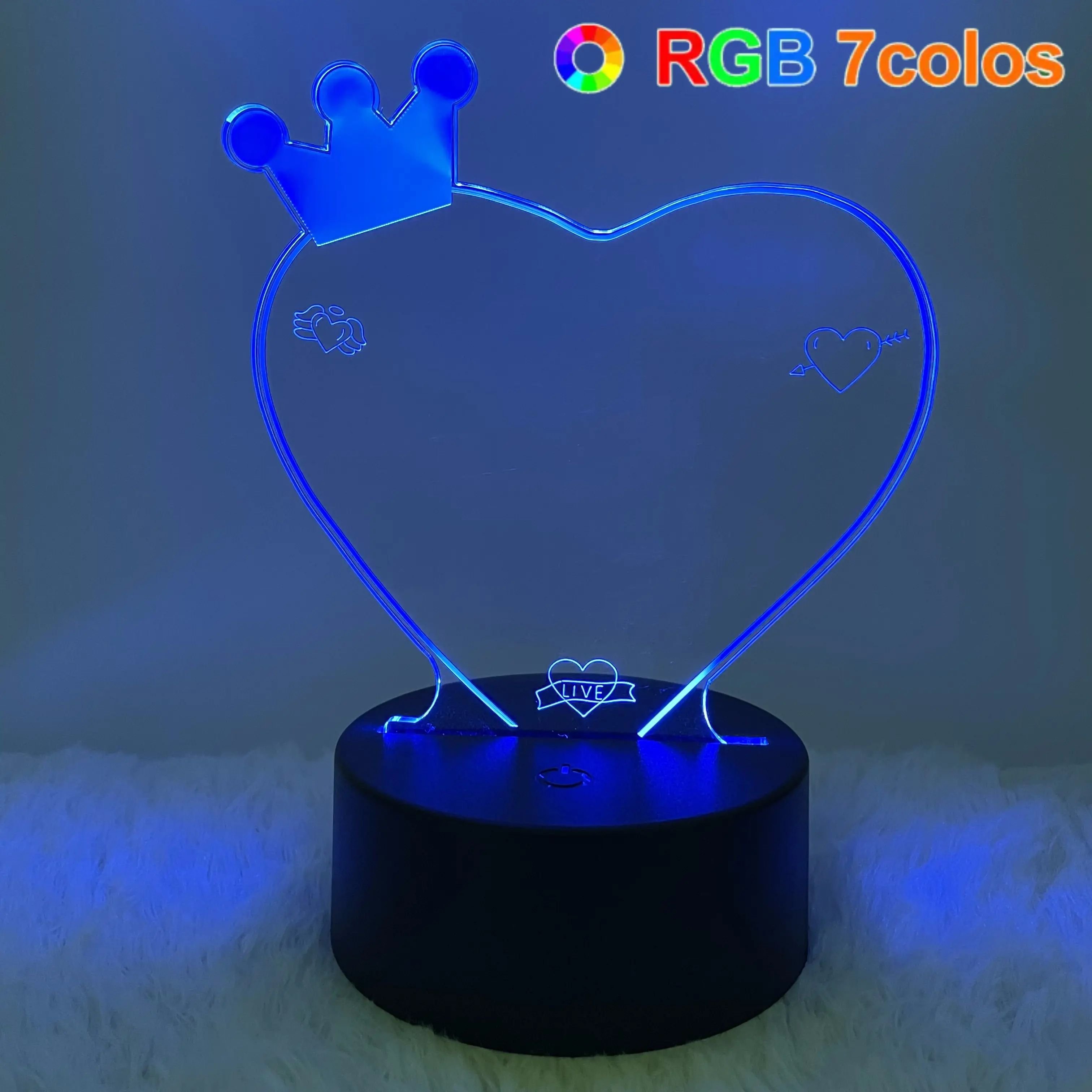 DIY New Unique Products Personalized Wedding Favors DIY Creative Led Acrylic Message Board Christmas Gift Sets