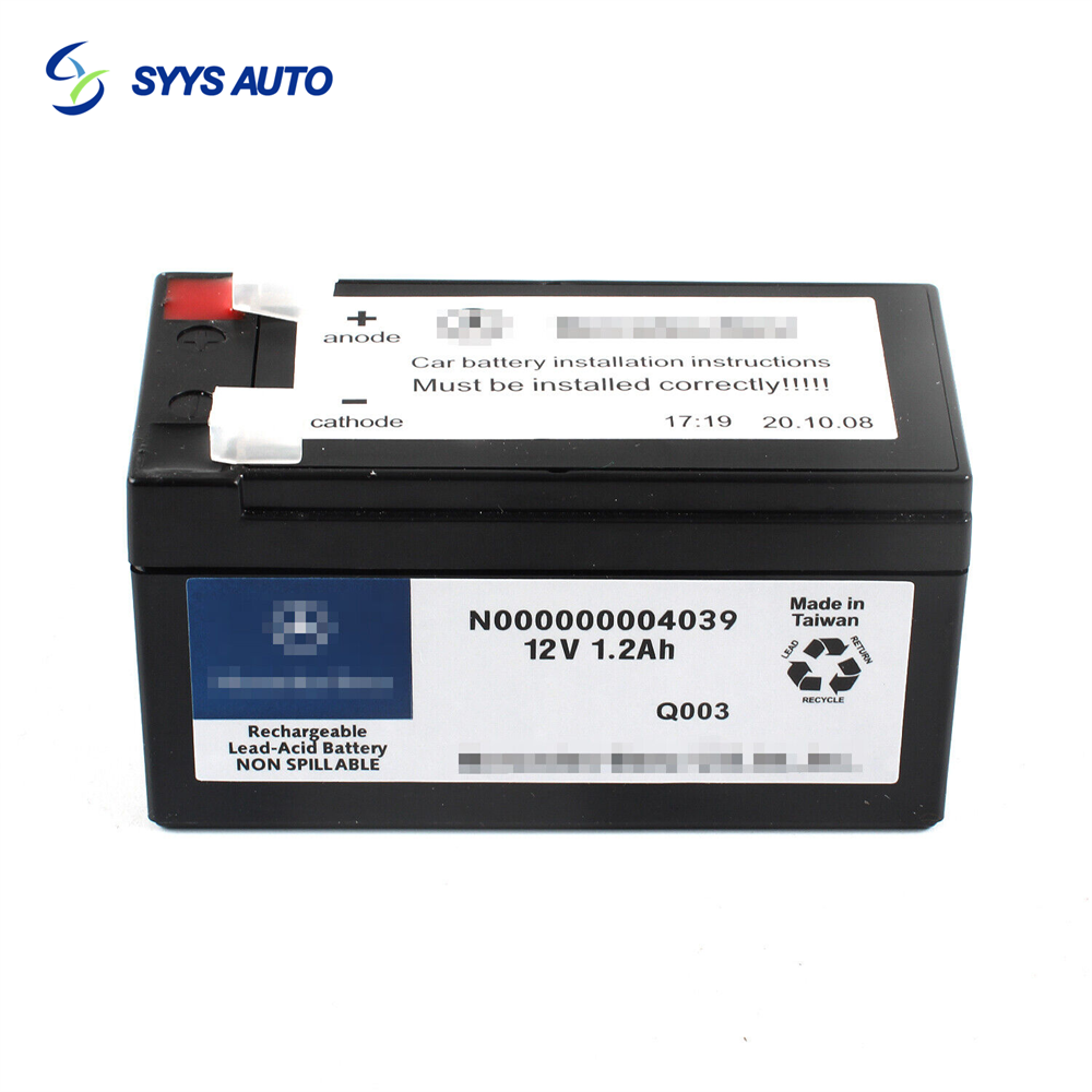 N000000004039 000000004039 Cars Auxiliary Battery 1.2AH for Mercedes Benz C218 C219 X218 X164 X166