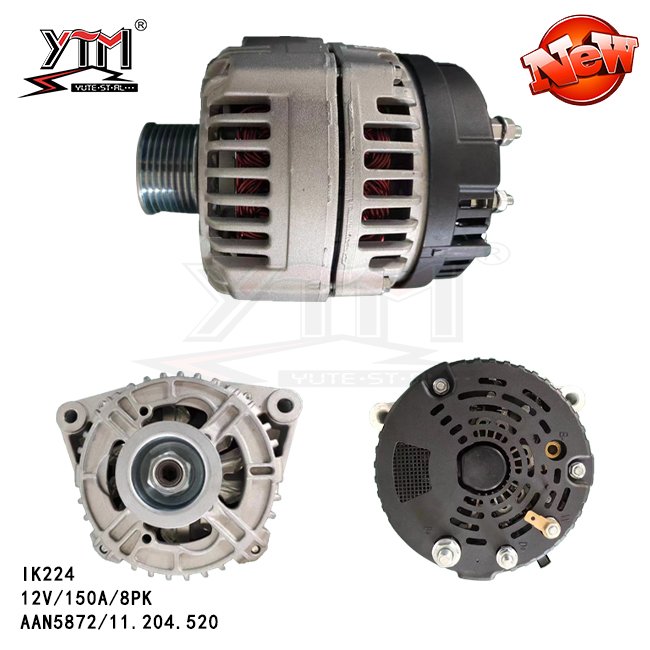 IK224 Alternator 12V 150A 8PK AAN5872 11.204.520