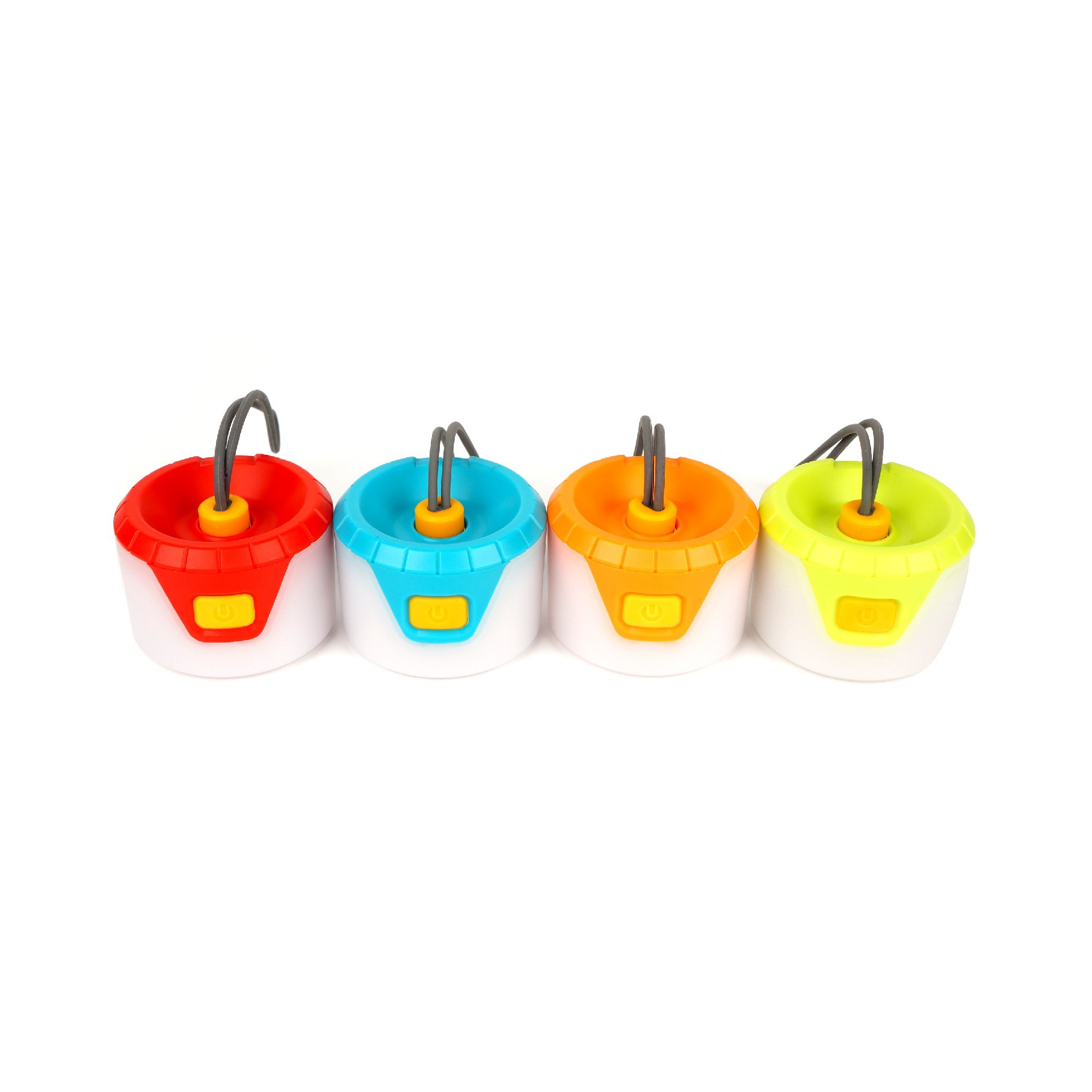 Multi Colored 3AAA Outdoor Mini LED Tent Light, Plastic Emergency Portable Lantern