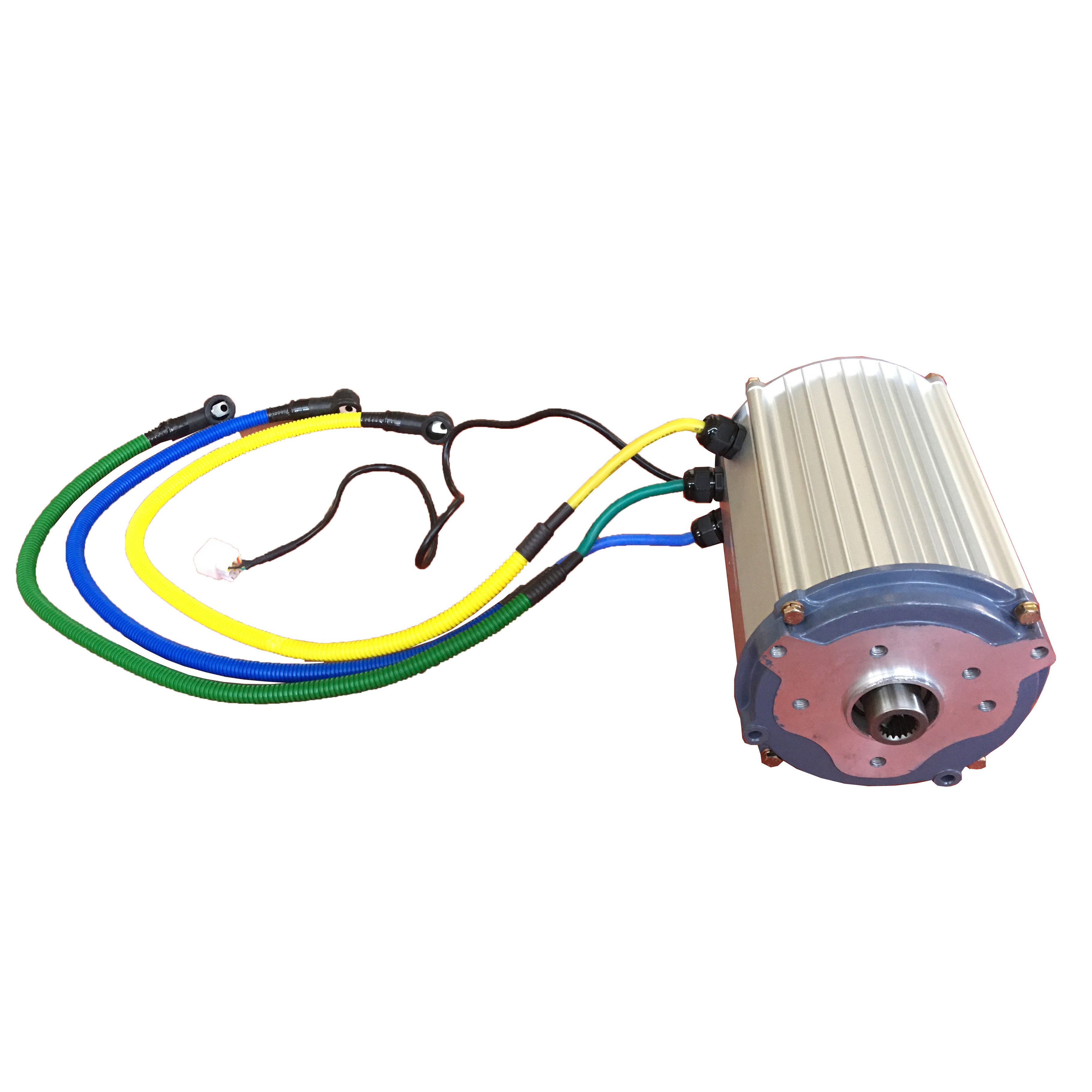 E Tricycle Rickshaw Electric Motor Controller 3kw 3000w 5kw 5000w 60v Alternating Current Motor for UTV Utility Vehicle