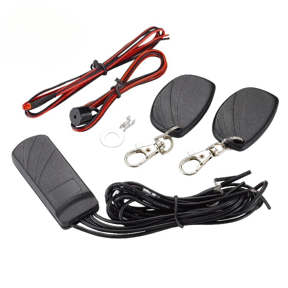 Universal Anti-hijacking Engine Cut off Auto 2.4Ghz Wireless Relay Car Immobilizer RFID Security System with G Sensor