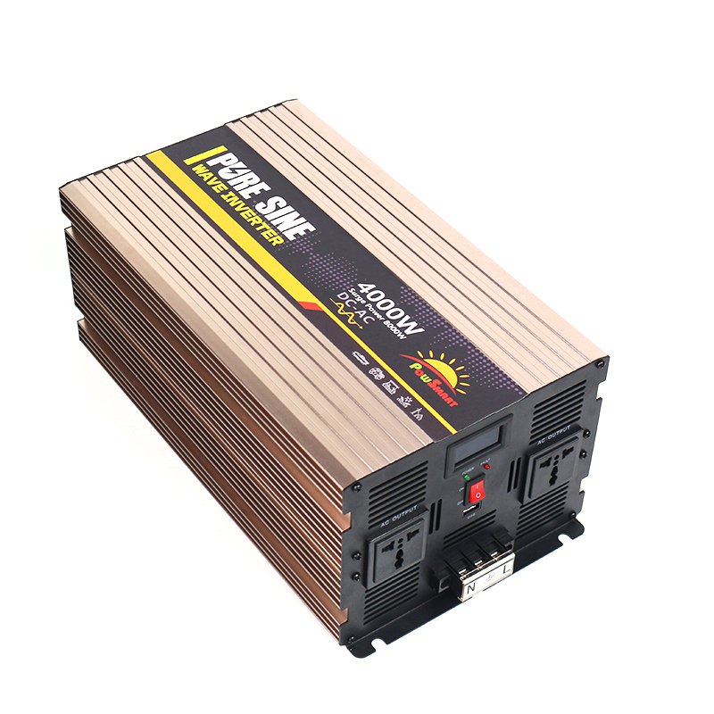 4000W/1kw Pure Sine Wave Inverter Car Battery Power With 110v-240v Output And 12v-48v Input Single Output Type