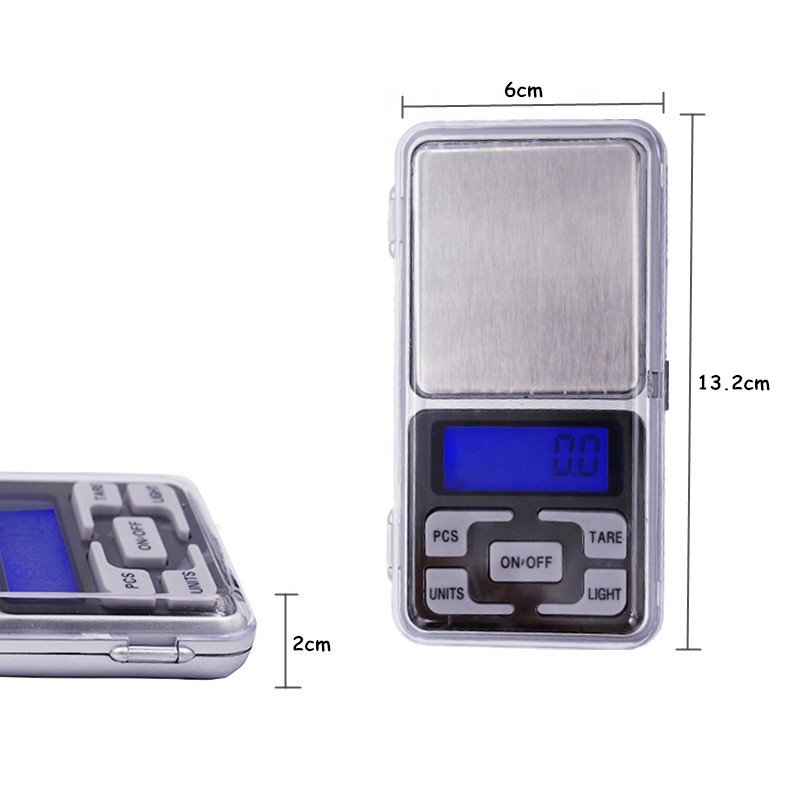 Digital 1000g 1kg 0.1g Mini Pocket Personal Balance Jewelry Electronic Smart Kitchen Weighing Scale
