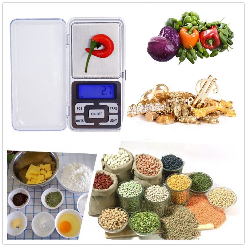 Digital 1000g 1kg 0.1g Mini Pocket Personal Balance Jewelry Electronic Smart Kitchen Weighing Scale