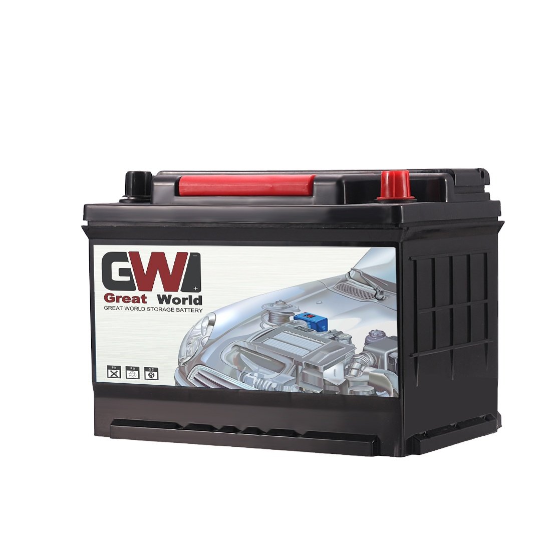Gw Brand Factory Wholesale Price Maintenance Free Auto Battery 12v 80ah Car Batteries Wholesale