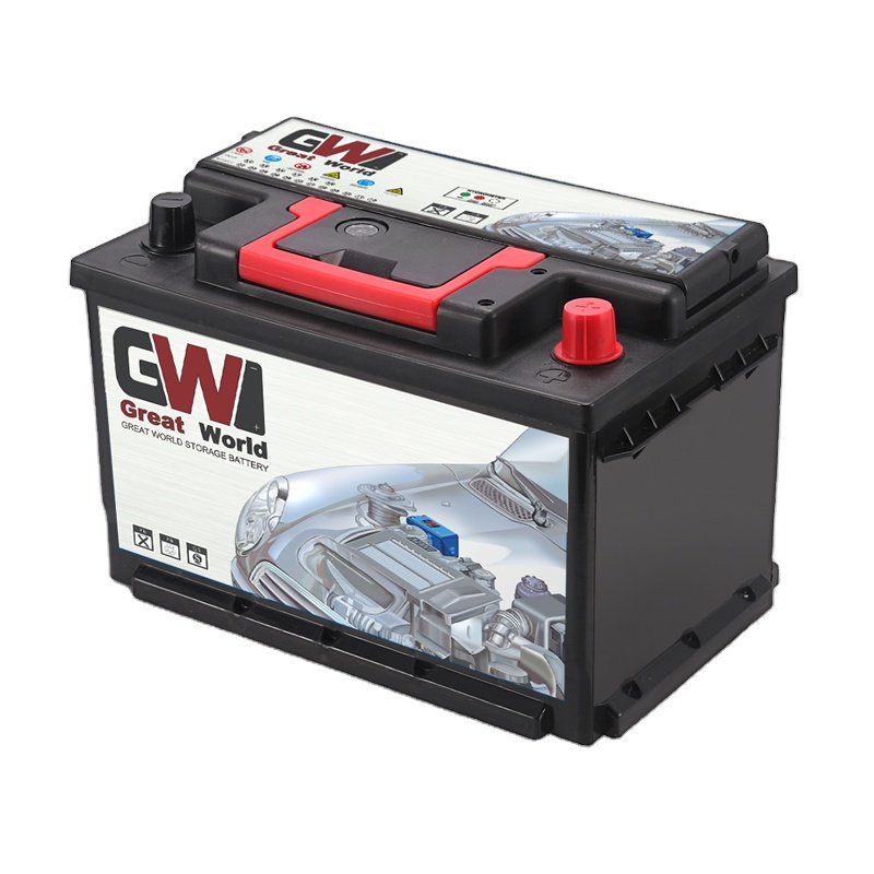 Gw Brand Factory Wholesale Price Maintenance Free Auto Battery 12v 80ah Car Batteries Wholesale