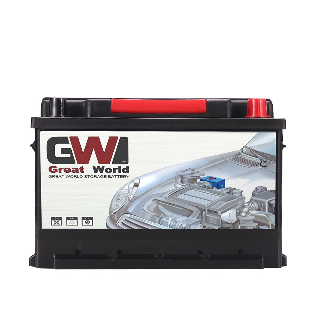 Gw Brand Factory Wholesale Price Maintenance Free Auto Battery 12v 80ah Car Batteries Wholesale