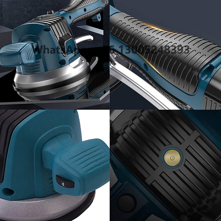 16.8V Professional Vibrator Auto Leveling Machine Tiles Laying Handheld Vibrating Tiling Electric Paving Tile Tiler Tools
