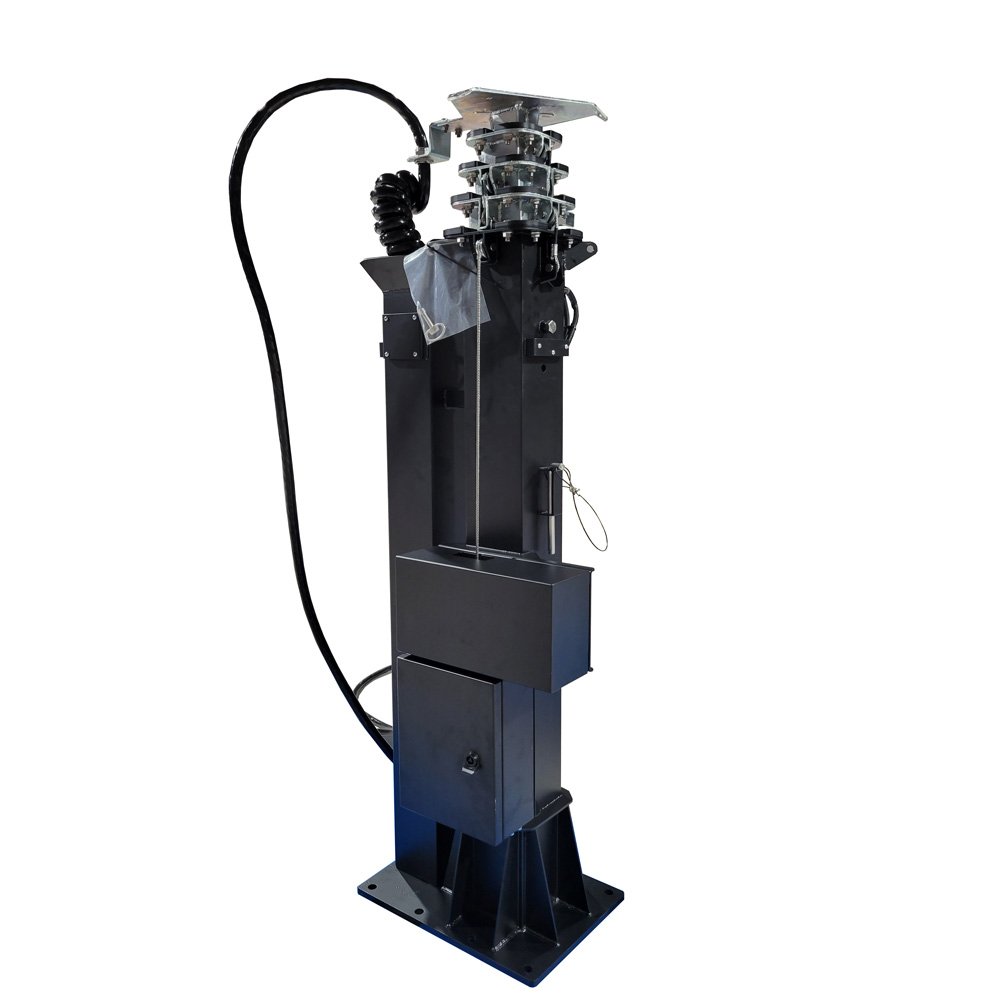 Electric Power Transmission Tower Pole Small Telescopic Pole