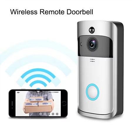 Noston V5 Doorbell Smart AI Video Human Detection Auto Tracking Security Wifi Camera Two-Way Audio Auto Tracking Anti Thief CCTV