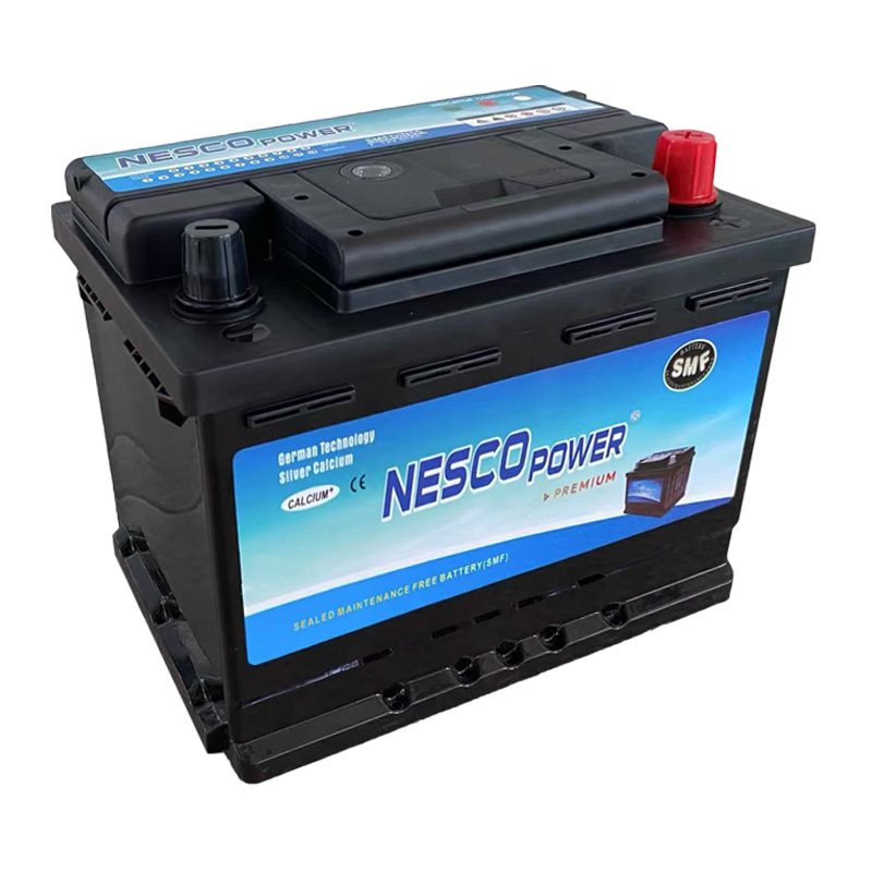 12V 55Ah SMF Car Battery Universal Power Replaceable Automotive Batteries Starting Car Truck Battery