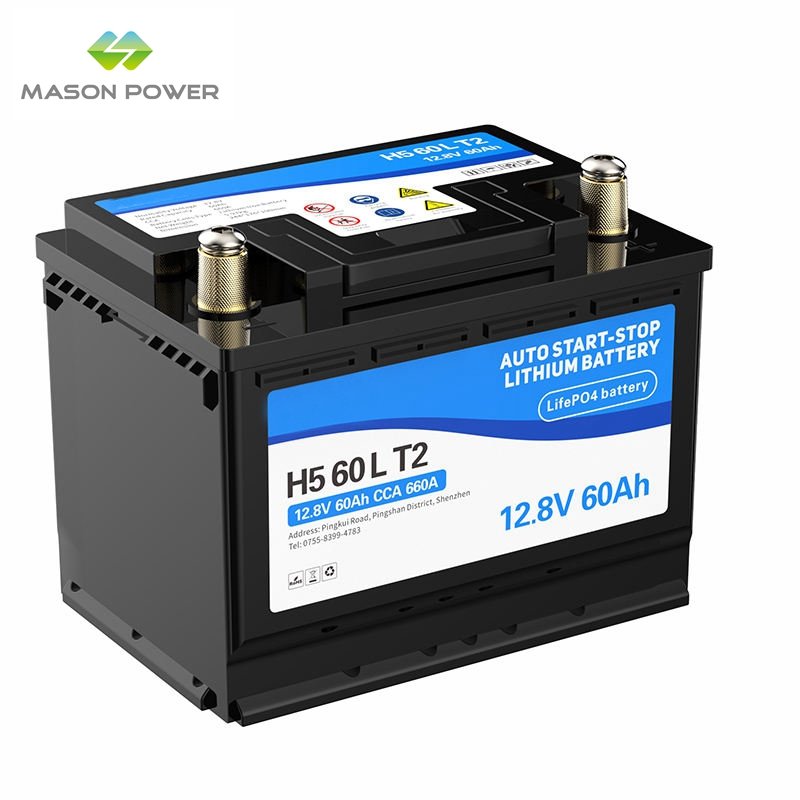 Auto Batteries Lithium Car Starter-batteries 12V 90Ah LiFePO4 Long Life 90Ah