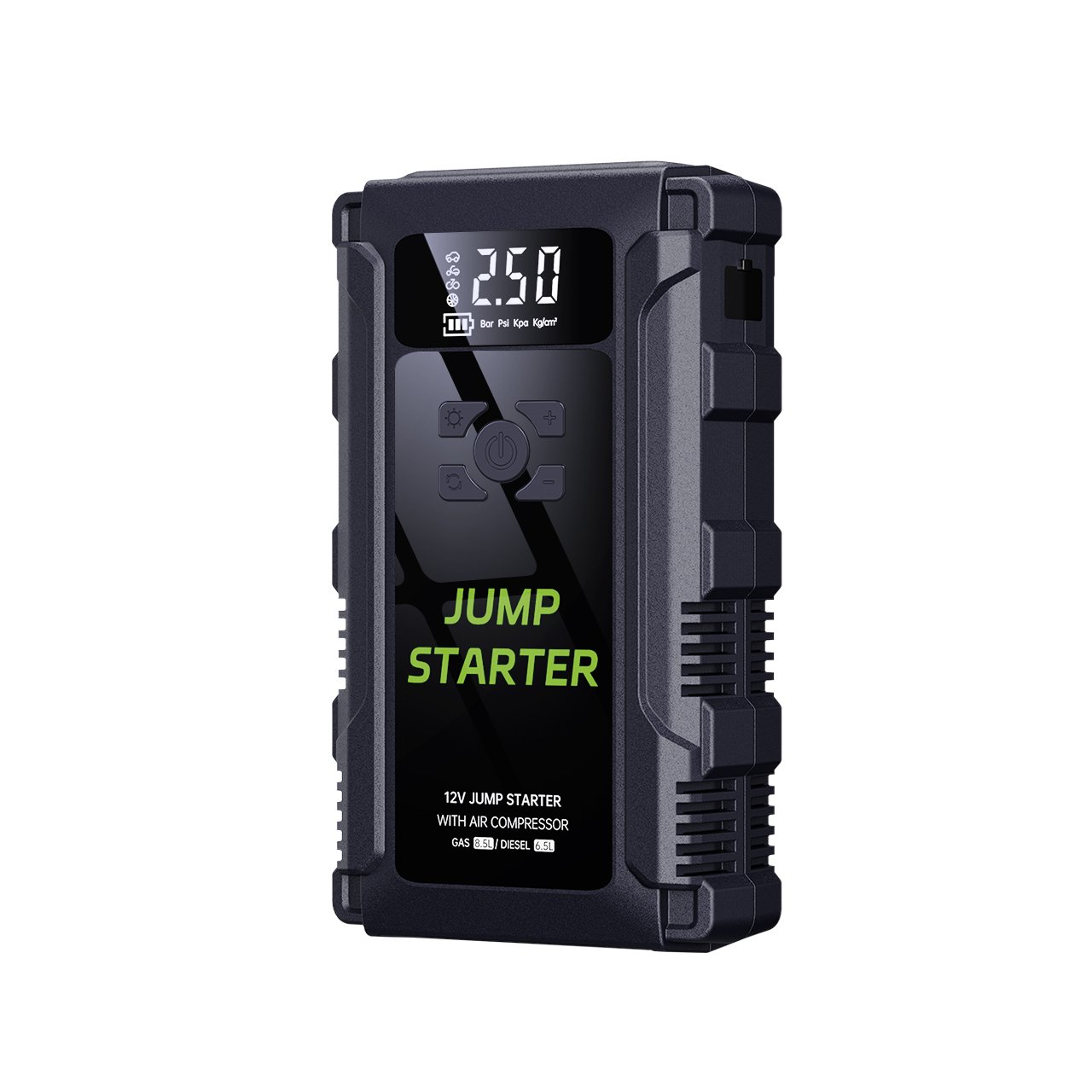 12V Car Jump Starter Power Bank Starter Power Bank Safety Hammer Car Auto Starting Device Optional Air Pump