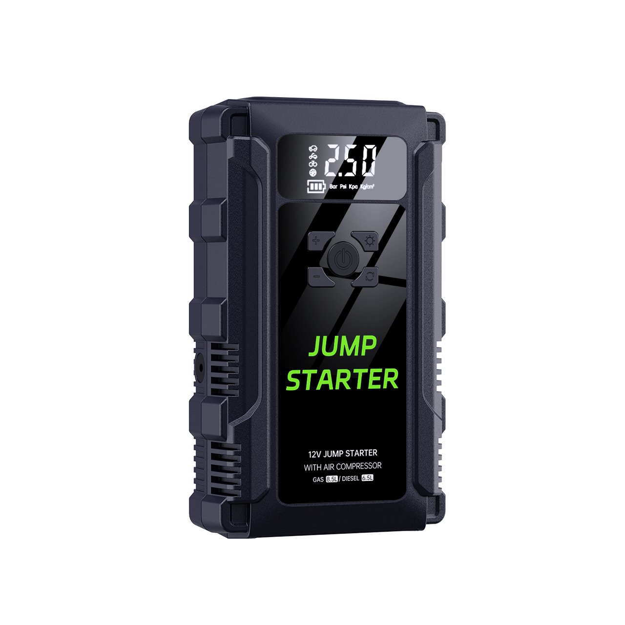 12V Car Jump Starter Power Bank Starter Power Bank Safety Hammer Car Auto Starting Device Optional Air Pump