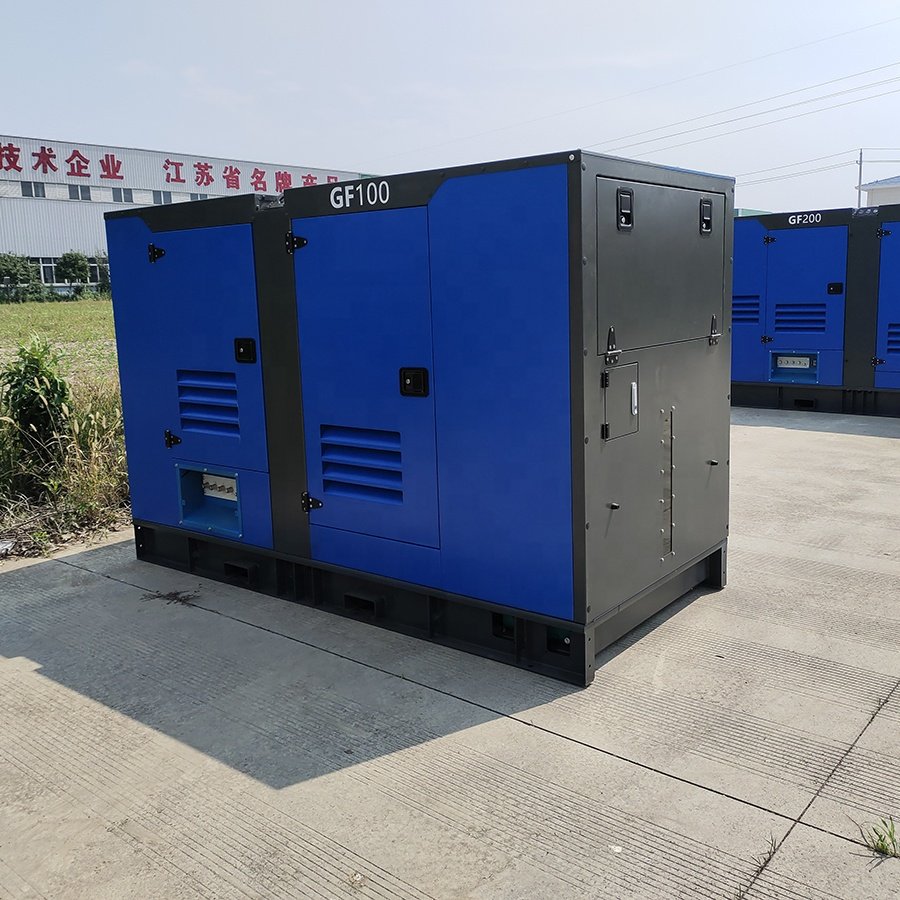 100kW Diesel Generator 125kVA Diesel Generator Price/ 3 Phase Generator 125 KVA Silent