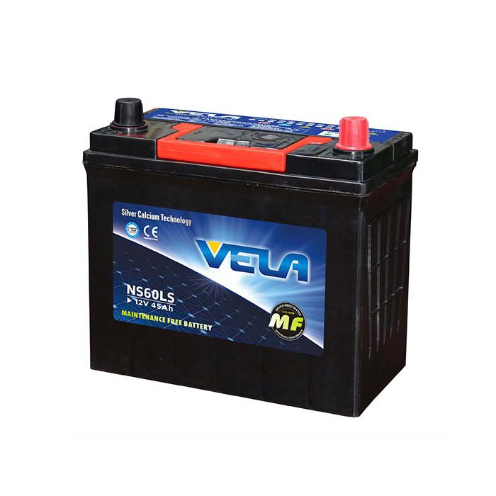Japanese Jis Car Battery Ns60 /ns60l /46b24l /46b24r/55b24l 12v45ah