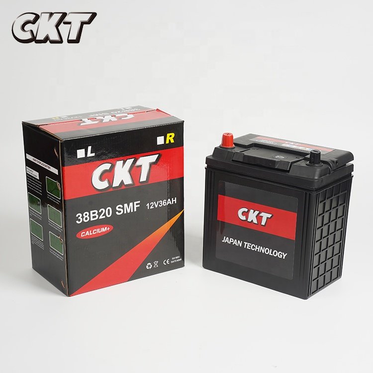 High Quality JIS Standard Chargeable Electric Vehicles Auto Battery Maintenance Free Lead Acid 12V 36Ah Car Battery