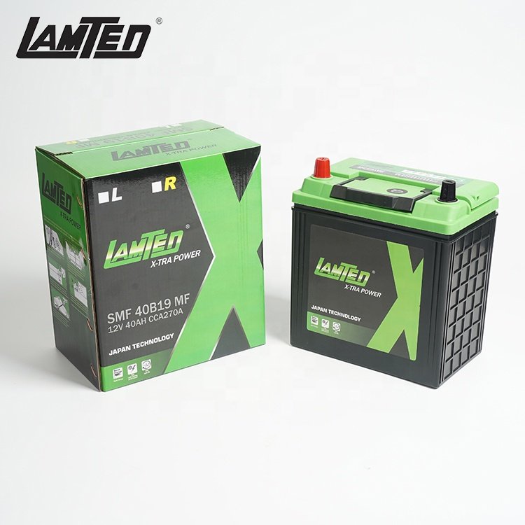 High Quality JIS Standard Chargeable Electric Vehicles Auto Battery Maintenance Free Lead Acid 12V 36Ah Car Battery