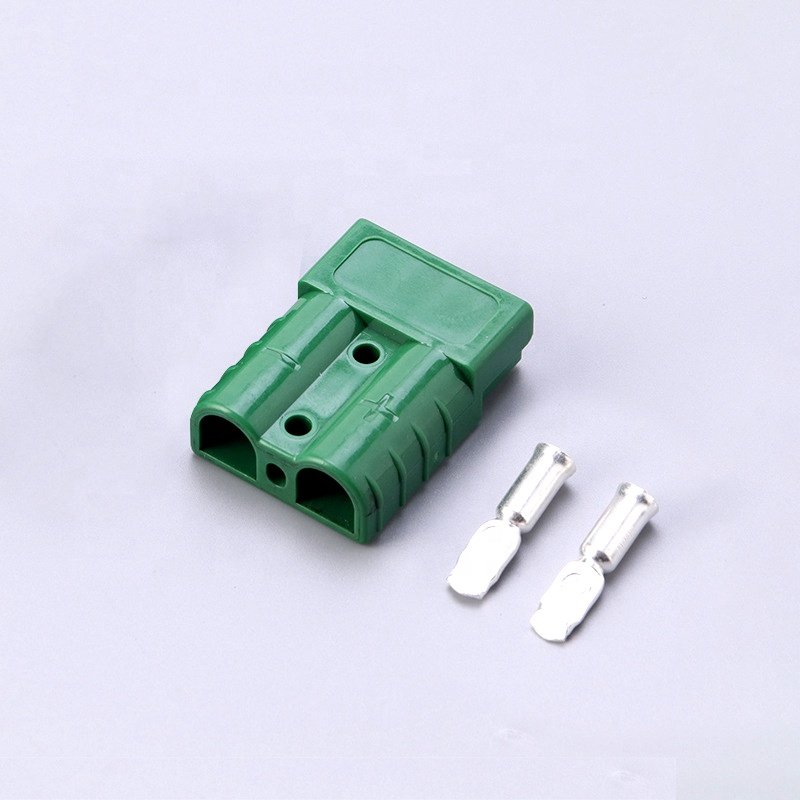 Copper 50A Battery Plug With Quick Disconnection Clutch Crimp Terminal Connector