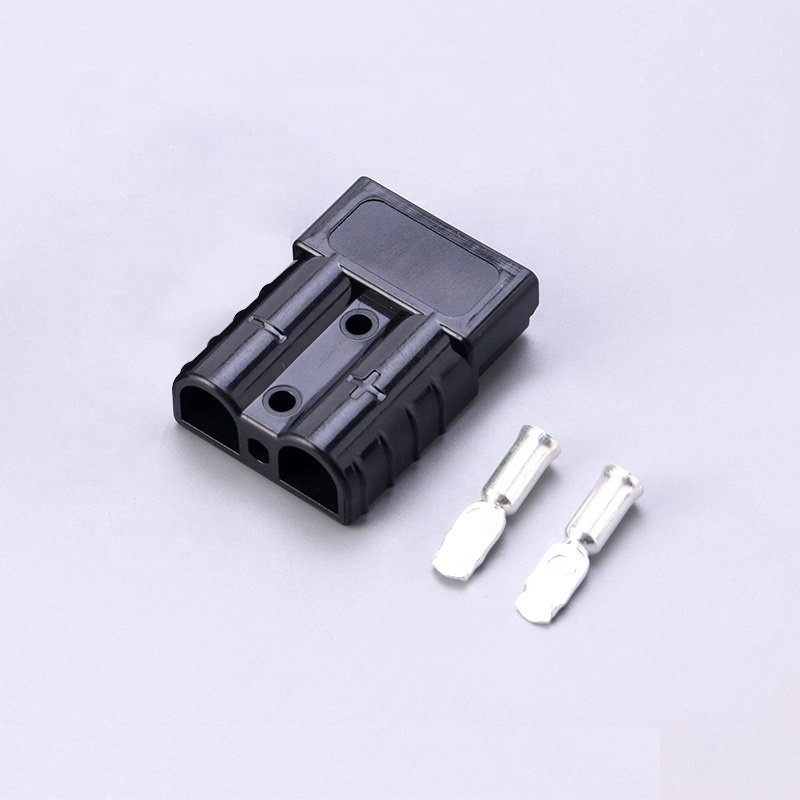 Copper 50A Battery Plug With Quick Disconnection Clutch Crimp Terminal Connector