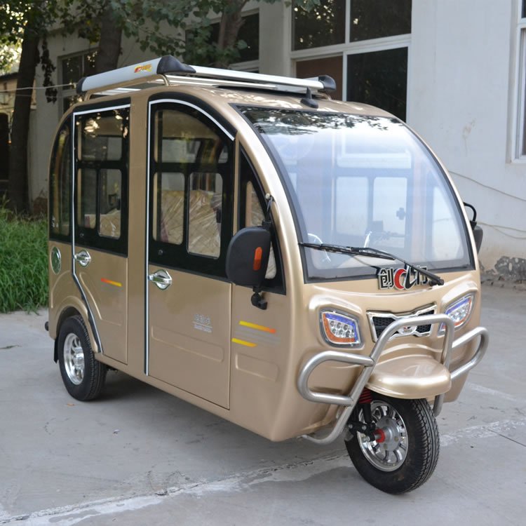 Fashionable Adult Three Wheel Auto Battery Rickshaw for Sale