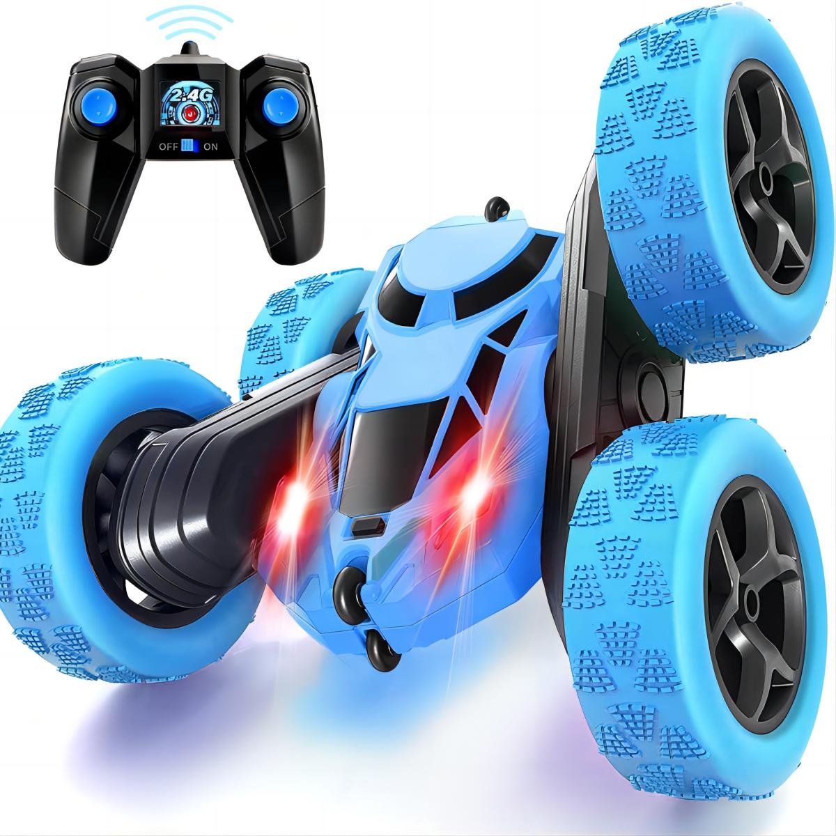 RC Stunt Cars Electric Colour Box Remote Control RC Car Gua Remote Control Car Toys Plastic for Kids Factory Wholesale 2.4ghz