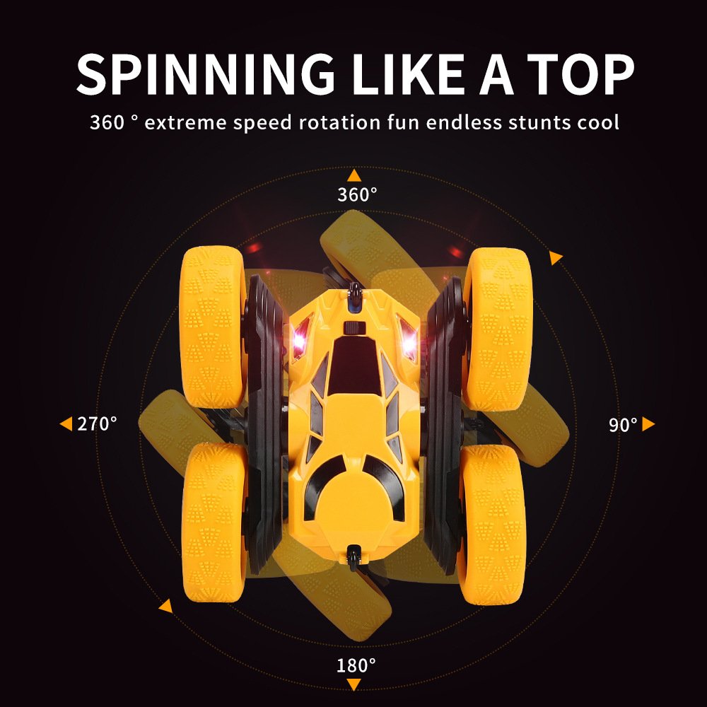 RC Stunt Cars Electric Colour Box Remote Control RC Car Gua Remote Control Car Toys Plastic for Kids Factory Wholesale 2.4ghz
