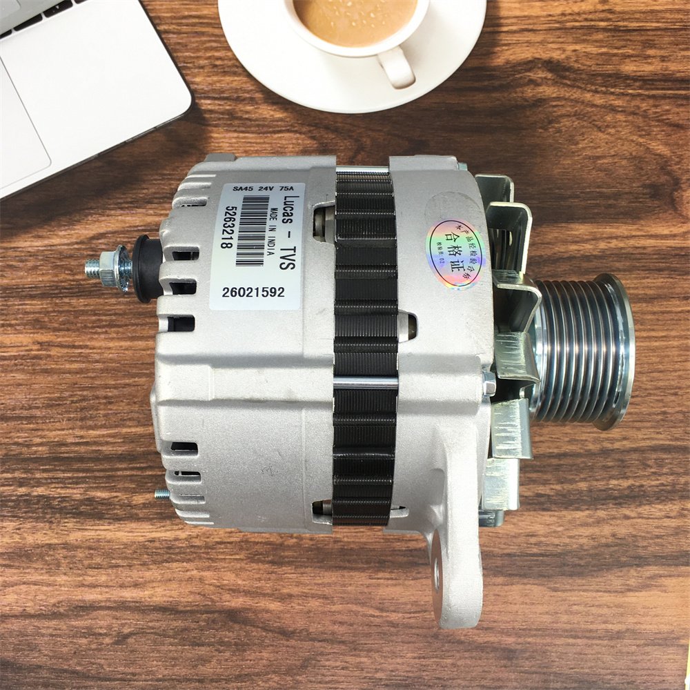 High Quality Excavator Parts LUCAS-TVS 5263218 Electric Generator Compatible Alternator