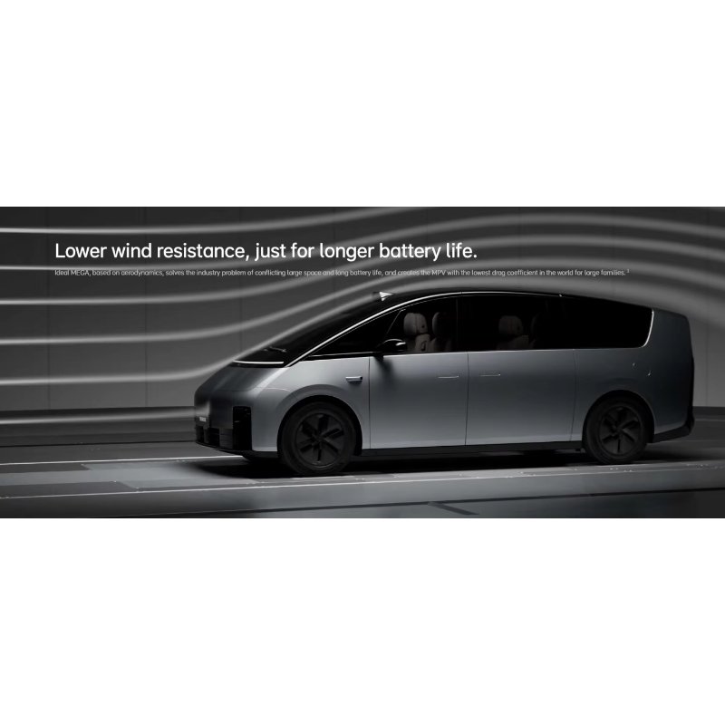 Not only 20% Off 2025 Max Lixiang Li Mega Pure Electric Vehicle 7 Seat Long Range Electric Family Car for Desert Climate