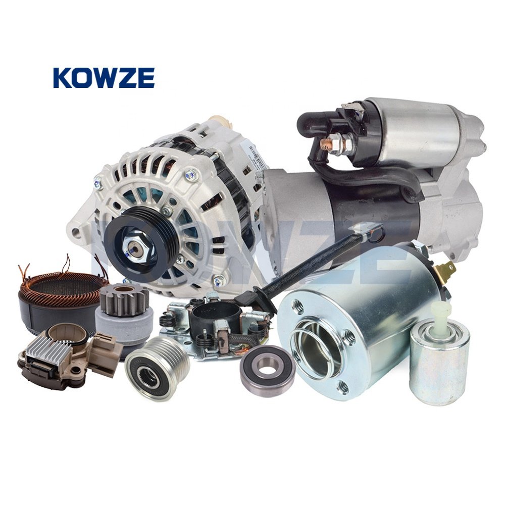 Kowze Auto Starting Charging System Parts Car Engine Starter Alternator Pulley for Mitsubishi Toyota Hilux Ford Ranger