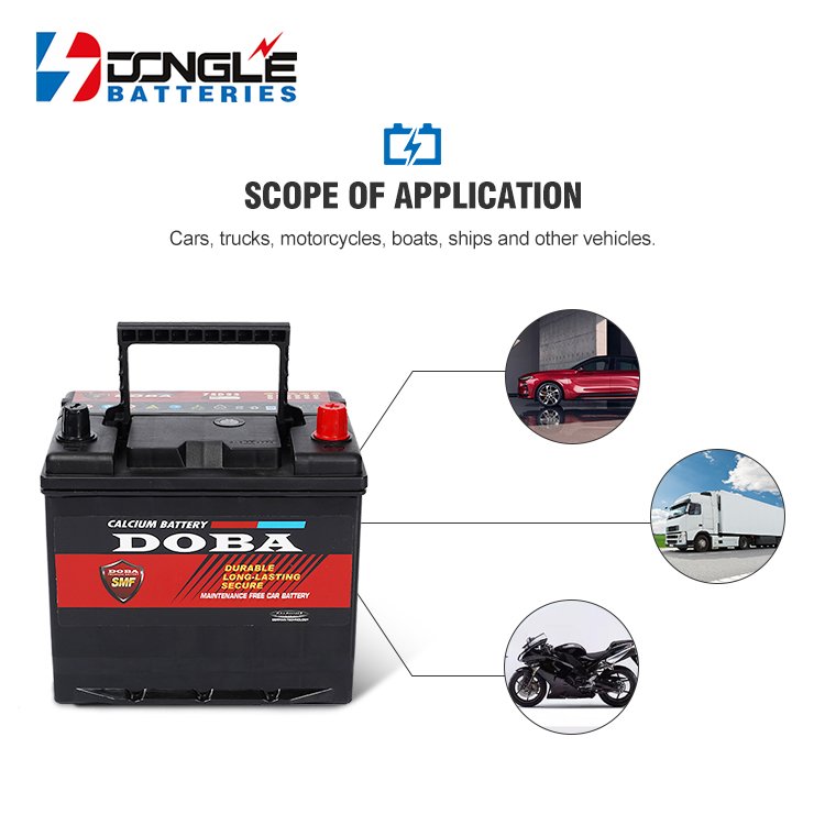 Dongle Long Term Use SMF ASIA Vehicles Trucks Cars Lead Acid 12v 65ah Auto Battery