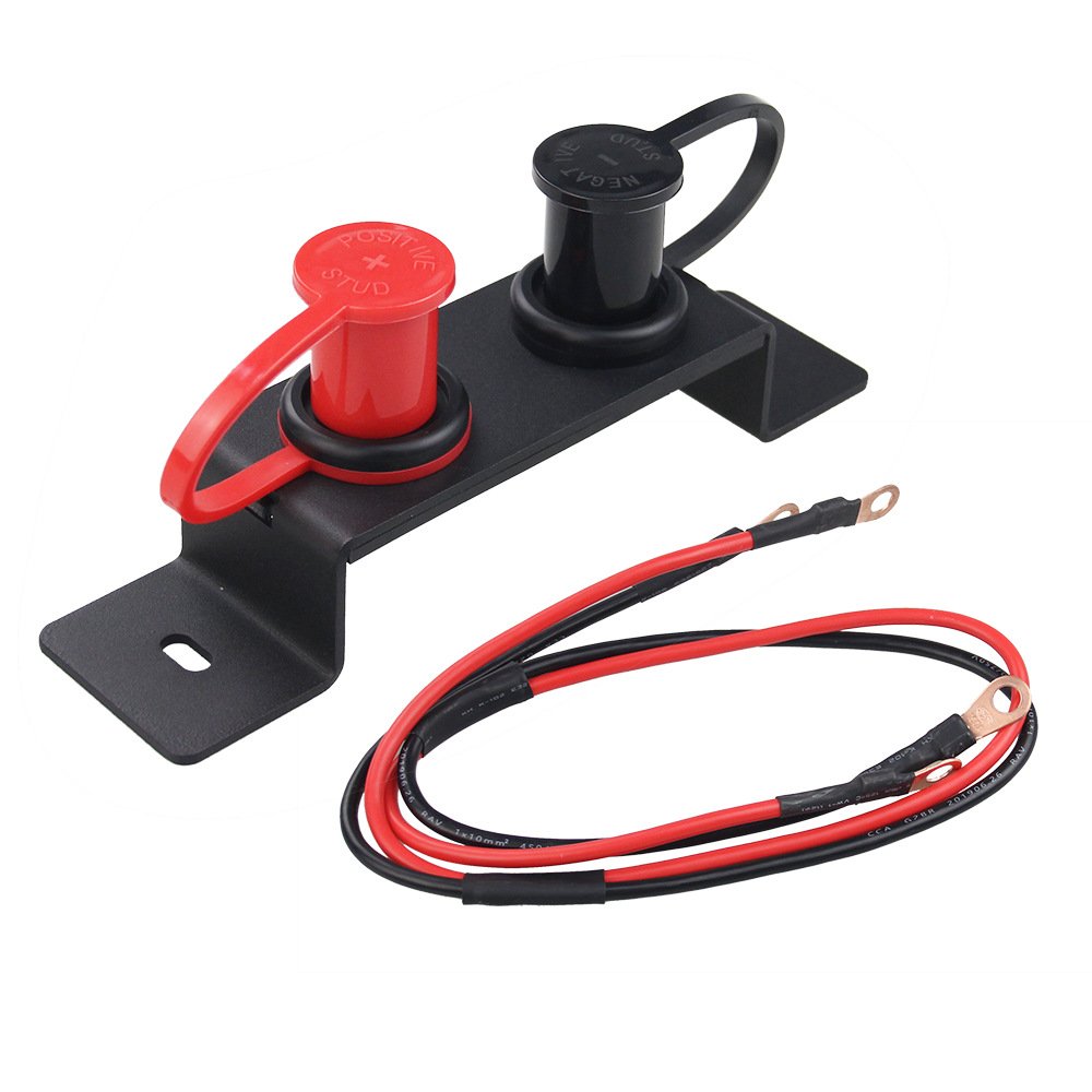 Car Battery Jump Post Starter Jumpstart Battery Terminals Relocation Kit Remote Battery Charging Tool Jumper Terminals