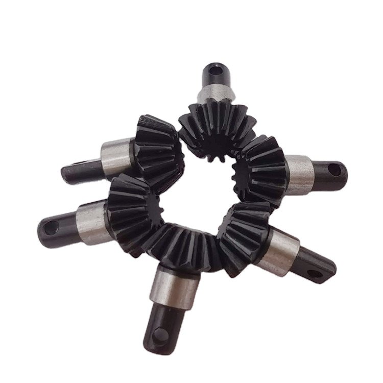 High Hardness Precision SUS304 Material Crown Wheel Spiral Pinion Bevel Straight Gear for Auto Machine